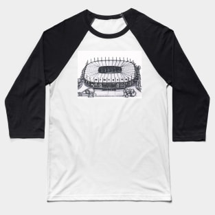 Sketching of Stadium Baseball T-Shirt